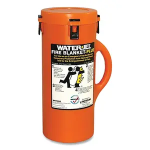 WATER JEL 7260 Heat Shield Blanket, 60 in W, 72 in L, Wool