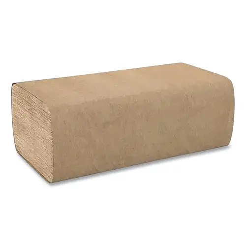 Folded Paper Hand Towel, Kraft, 9 in W x 9.45 in L Sheet, 250 Sheets/RL, 1-Ply, Single Fold Folded Paper Hand Towel, Kraft, 9 in W x 9.45 in L Sheet, 250 Sheets/RL, 1-Ply, Single Fold