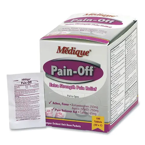 Pain-Off  Pain Reliever, 50 per Box