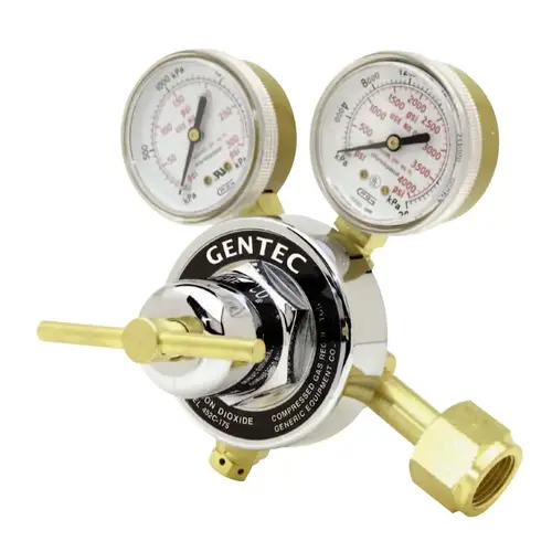 GenTec 452C175 Single Stage Regulators, Carbon Dioxide, CGA 320, 4,000 ...