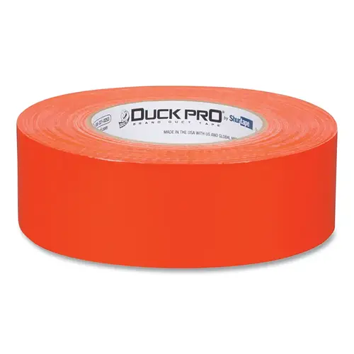 PC 9C Duck Pro by Shurtape Contractor Grade Cloth Duct Tape, 48 mm W x 55 m L, 9 mil, Orange - pack of 24 PC 9C Duck Pro by Shurtape Contractor Grade Cloth Duct Tape, 48 mm W x 55 m L, 9 mil, Orange - pack of 24