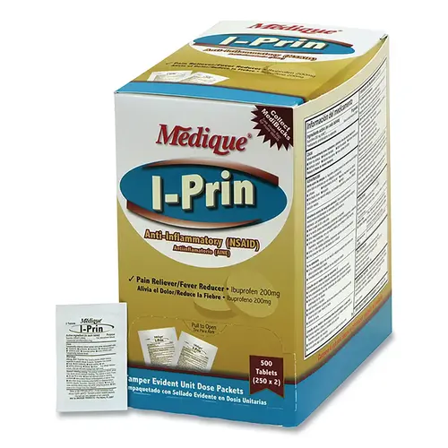 I-Prin Anti-Inflammatory Pain Reliever, 250 per Box