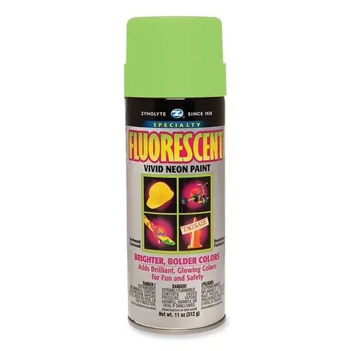 Fluorescent Coating, 16 oz, Green - pack of 12