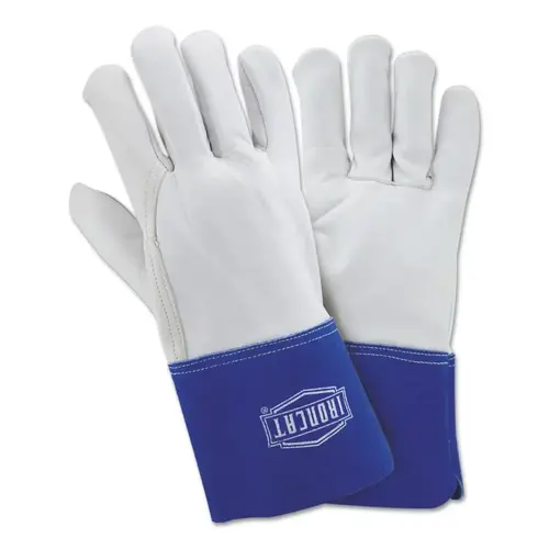 Premium Grain Goatskin TIG Welding Gloves, Medium, White, 1 - 2 per pack x12 packs Premium Grain Goatskin TIG Welding Gloves, Medium, White, 1 - 2 per pack x12 packs