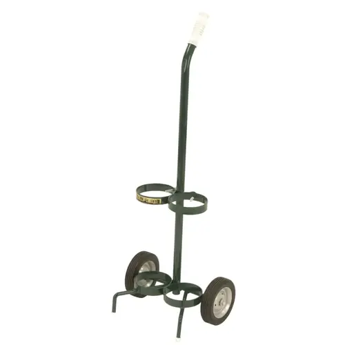Small Cylinder Models, Holds 2 Cylinders, 6 in Semi-Pneumatic, B.B. Wheels Harper Green Small Cylinder Models, Holds 2 Cylinders, 6 in Semi-Pneumatic, B.B. Wheels Harper Green