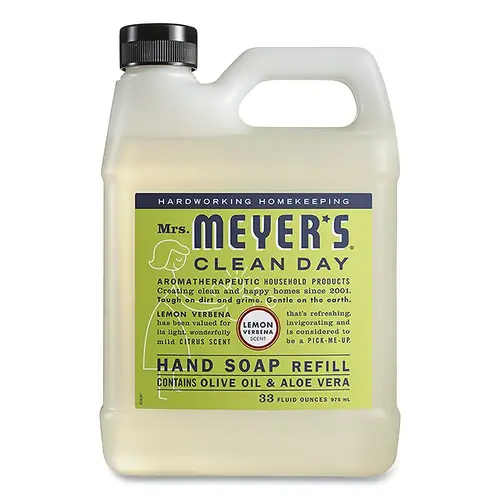 Hand Soap Refill, Lemon Verbena, 33 fl oz - pack of 6
