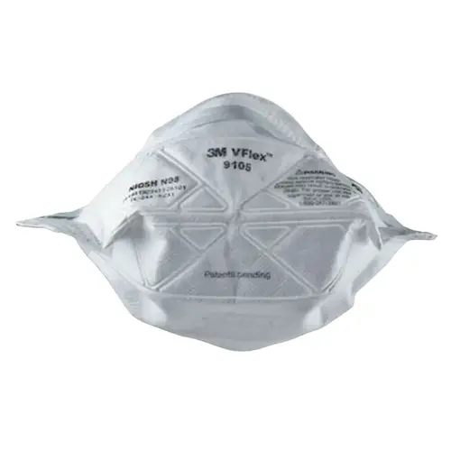 VFlex N95 Particulate Respirator, Certain Non-Oil Based Particles, Standard Size White VFlex N95 Particulate Respirator, Certain Non-Oil Based Particles, Standard Size White