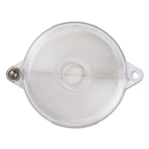 Clear Gate Valve Lockouts, 0.375 in Dia. Shackle, 7.3w x 1.9h, Transparent Clear Gate Valve Lockouts, 0.375 in Dia. Shackle, 7.3w x 1.9h, Transparent