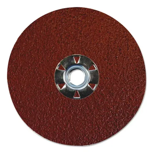 Tiger Aluminum Resin Fiber Discs, 5 in Dia, 5/8 Arbor, 36 Grit, Aluminum Oxide Brown - pack of 100 Tiger Aluminum Resin Fiber Discs, 5 in Dia, 5/8 Arbor, 36 Grit, Aluminum Oxide Brown - pack of 100