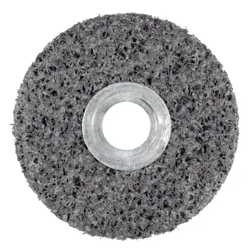 Clean and Strip Unitized Wheel, SC, 1-1/2 in dia, .188 in Arbor, Extra Coarse Black Clean and Strip Unitized Wheel, SC, 1-1/2 in dia, .188 in Arbor, Extra Coarse Black