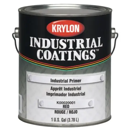 Industrial Coatings Industrial Primers, 1 Gallon Can, Red - pack of 4 Industrial Coatings Industrial Primers, 1 Gallon Can, Red - pack of 4