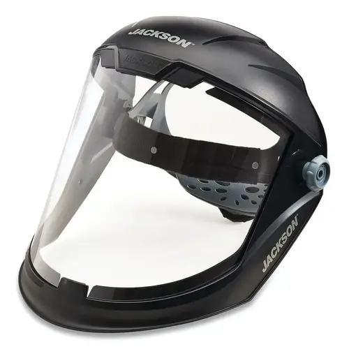 MAXVIEW Series Premium Face Shields with Headgear, Uncoated/Clear, 9 in H x 13-1/4 in L MAXVIEW Series Premium Face Shields with Headgear, Uncoated/Clear, 9 in H x 13-1/4 in L