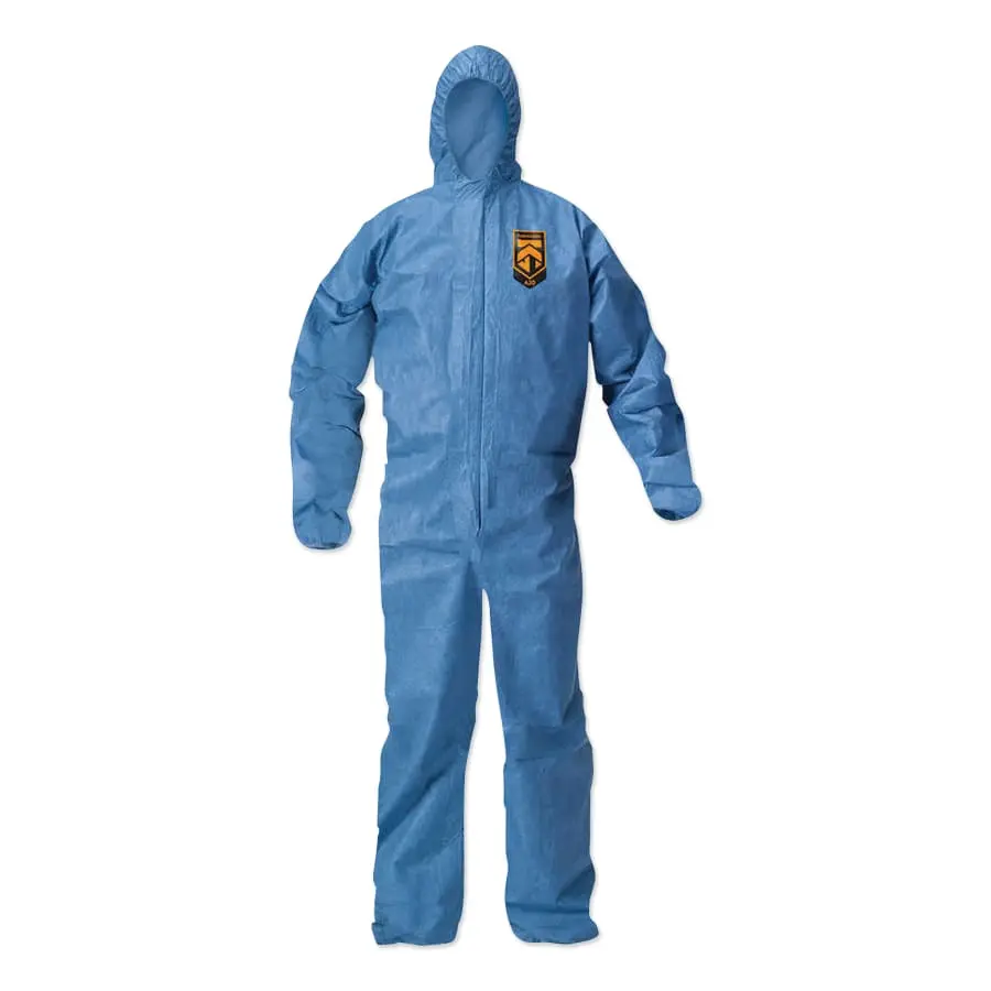 KLEENGUARD KleenGuard A20 Breathable Particle Protection Coverall Blue Denim Large ZF EBWAH 58513 KLEENGUARD KleenGuard A20 Breathable Particle Protection Coverall Blue Denim Large ZF EBWAH 58513