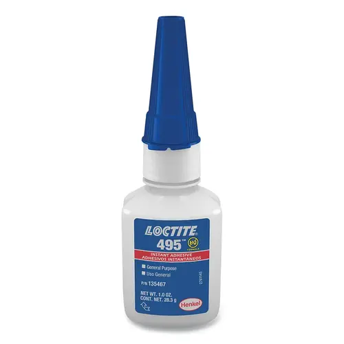 495  Super Bonder  Instant Adhesive, 3 g, Tube, Clear