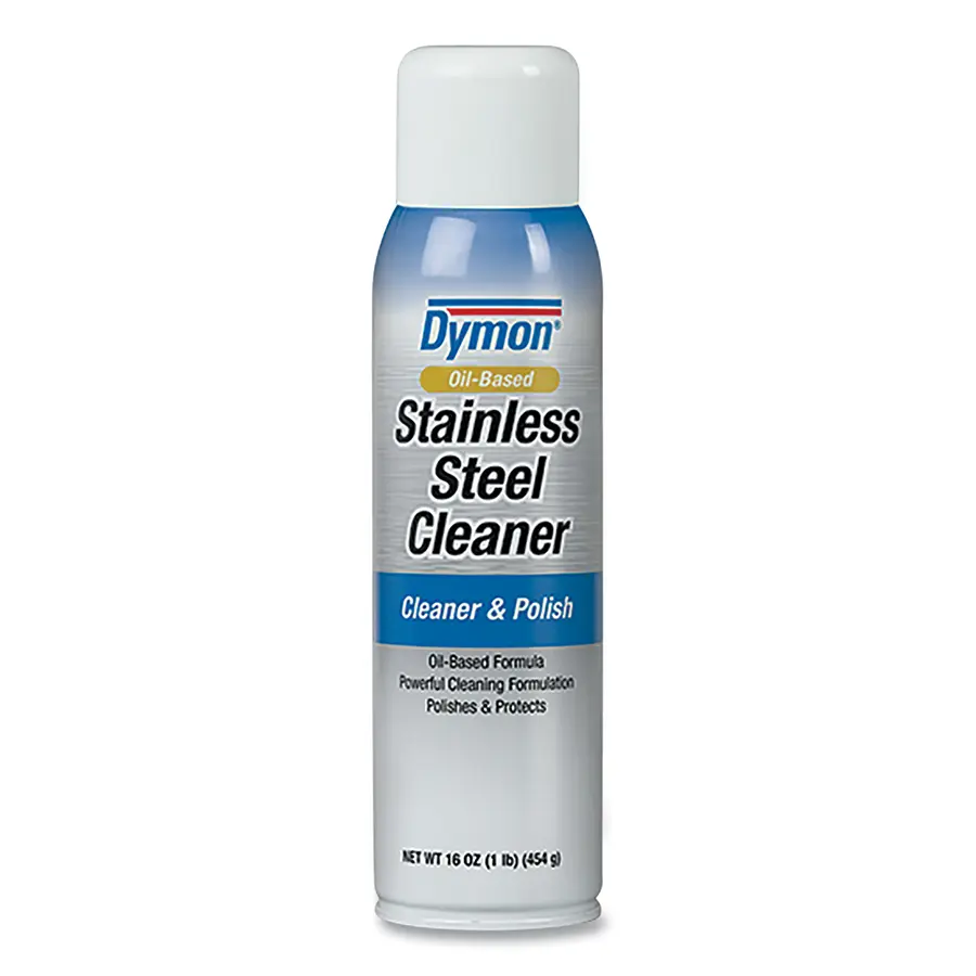 DYMON Oil-Based Stainless Steel Cleaner 16 oz Can Lemon Colorless - pack of 12 20920 DYMON Oil-Based Stainless Steel Cleaner 16 oz Can Lemon Colorless - pack of 12 20920
