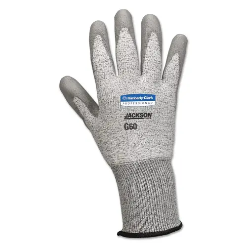 G60 Level 3 Cut Resistant Gloves with Dyneema Fiber, X-Large, Grey - 2 per pack x12 packs
