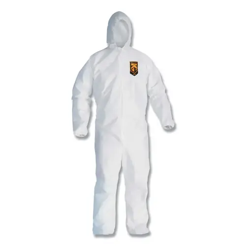 KleenGuard A20 Breathable Particle Protection Coverall, White, 4X-Large, ZF, EBWAH - pack of 20 KleenGuard A20 Breathable Particle Protection Coverall, White, 4X-Large, ZF, EBWAH - pack of 20