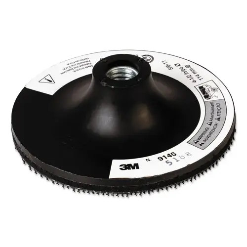 Hook and Loop Disc Pad Holder, 4 1/2 in Diameter Hook and Loop Disc Pad Holder, 4 1/2 in Diameter