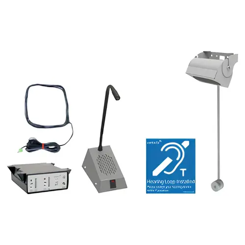 Surface Mounted Speaker and Anti-Vandal Microphone System