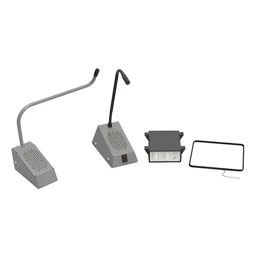 Curved Microphone System Left Version Left, Black Curved Microphone System Left Version Left, Black