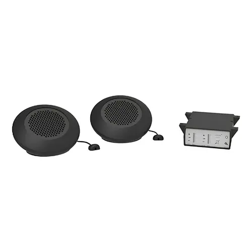 Dual Speaker Pod System Black RAL 9005