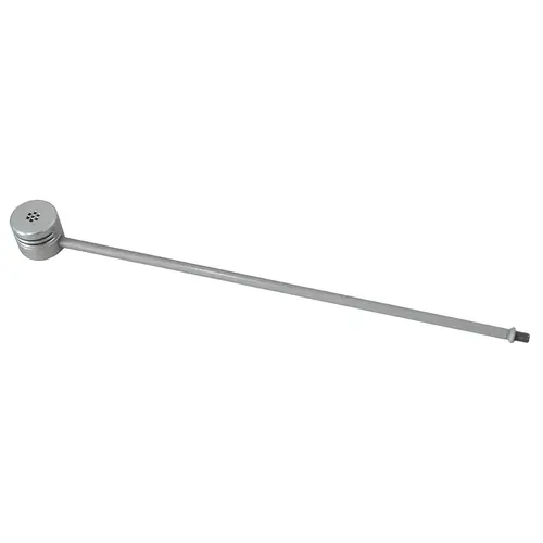 Glass Mounted Microphone With 300 mm Stem Silver Anodised