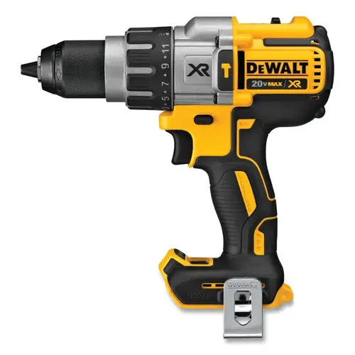 20V MAX* XR Brushless Cordless Hammer Drill/Driver, 1/2 in Chuck, Includes DCD996/Belt Hook/360 degree Side Handle 20V MAX* XR Brushless Cordless Hammer Drill/Driver, 1/2 in Chuck, Includes DCD996/Belt Hook/360 degree Side Handle
