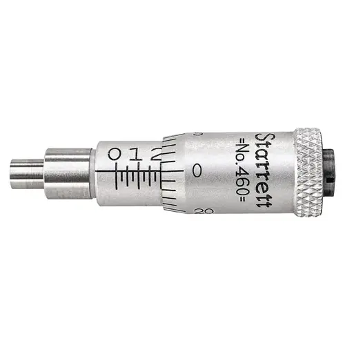 Micrometer Heads, 0 in-1/4 in, 0.001 in Micrometer Heads, 0 in-1/4 in, 0.001 in