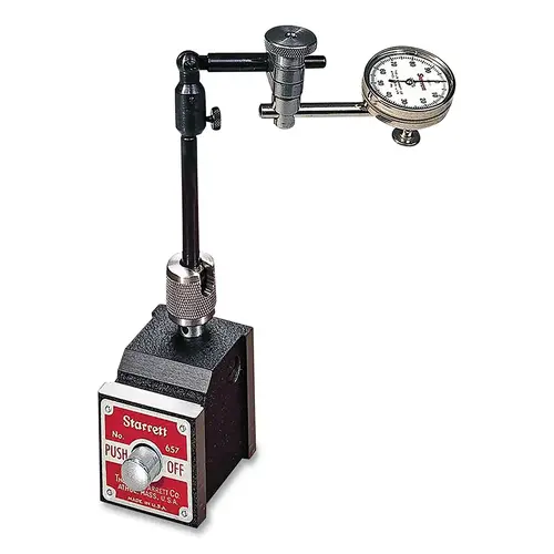 657 Series Magnetic Base and Post Assembly, 657CZ, Indicator, Snug, 3 Contact Points, Adaptor, Wood Case 657 Series Magnetic Base and Post Assembly, 657CZ, Indicator, Snug, 3 Contact Points, Adaptor, Wood Case