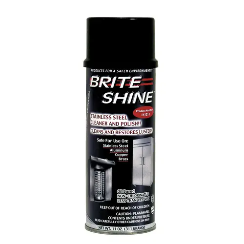 Brite Shine Clean & Polish Brite Shine Aerosol, 11 Ounces