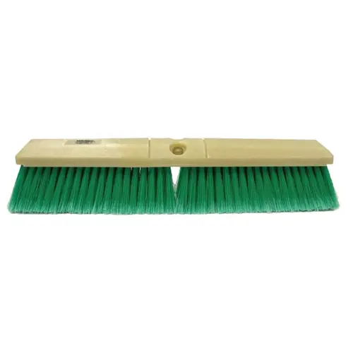 Perma-Sweep Floor Brush, 18 in Foam Block, 3 in Trim, Flagged GN Polystyrene Green Perma-Sweep Floor Brush, 18 in Foam Block, 3 in Trim, Flagged GN Polystyrene Green