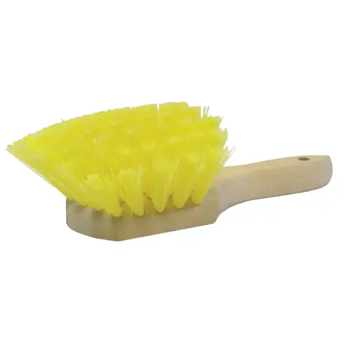 Wood Block Utility Scrub Brush, 2 in Trim L, Palmyra Fill Natural - pack of 12 Wood Block Utility Scrub Brush, 2 in Trim L, Palmyra Fill Natural - pack of 12
