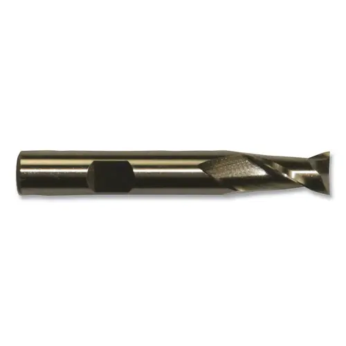 HGC-2 Single-End Cobalt Square End Mill, 2 Flutes, 1/2 in dia Milling, 1 in Lg of Cut, Bright Finish HGC-2 Single-End Cobalt Square End Mill, 2 Flutes, 1/2 in dia Milling, 1 in Lg of Cut, Bright Finish