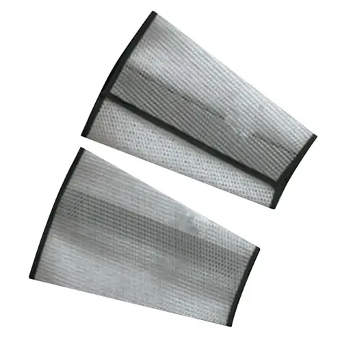 WHITE CANE MESH SLEEVES 9" LONG VELCRO CLOSURE - 2 per pack x12 packs