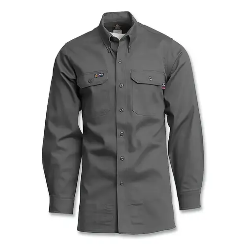 SHIRT-7OZ 100% FR LT WT GRAY