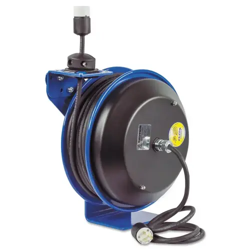 EZ-Coil Power Cord Reels, 16/3 AWG, 13 A, 50 ft EZ-Coil Power Cord Reels, 16/3 AWG, 13 A, 50 ft