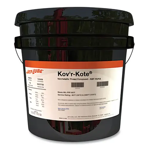 Kov'r-Kote Nonmetallic Thread Compound, 1 gal, Black Kov'r-Kote Nonmetallic Thread Compound, 1 gal, Black