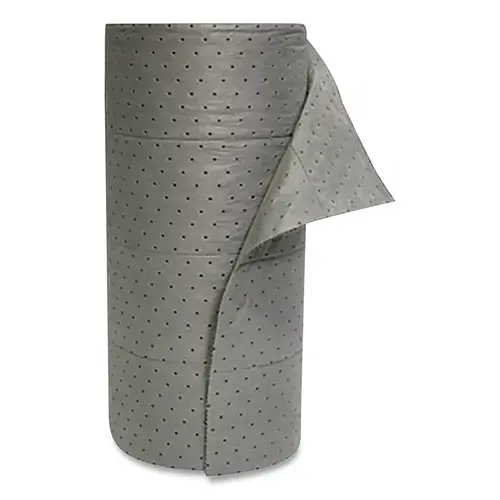Sorbent Pads and Rolls, 150 ft L x 32 in W, Universal, Premium, Three-Ply, Gray, Roll Sorbent Pads and Rolls, 150 ft L x 32 in W, Universal, Premium, Three-Ply, Gray, Roll