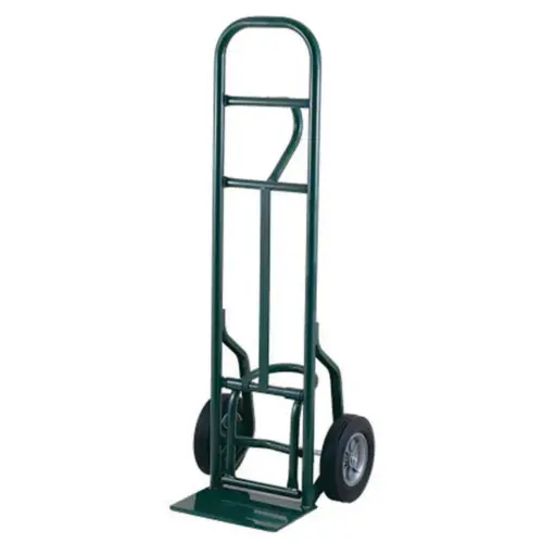 Specialty Hand Trucks, 600lb Cap., 8 in x 14 in Base Plate, Vertical Loop Handle Harper Green