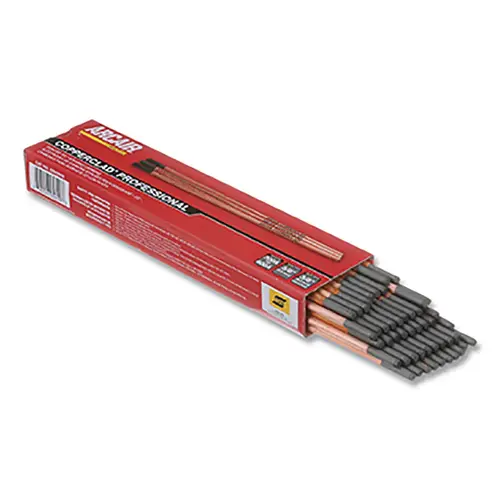 DC Pointed Copperclad  Gouging Electrode, 5/16 in dia x 12 in L