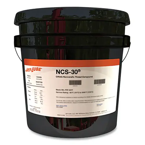 NCS-30 ECF Nonmetallic Thread Compound, 1 gal, Pail, Beige NCS-30 ECF Nonmetallic Thread Compound, 1 gal, Pail, Beige