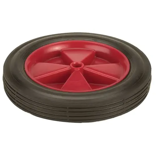 Truck Wheels, WH 15, Semi-Pneumatic, 10 in Diameter