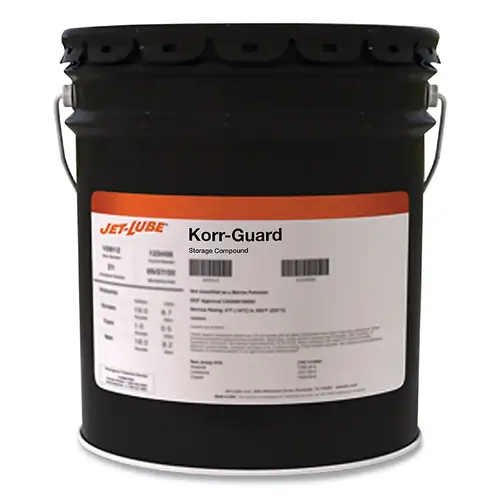 Korr-Guard Thread Pipe Storage Compound, 5 gal, Pail Light Green