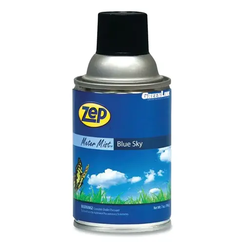 Meter Mist  Air Freshener, 7 oz, Aerosol Can, Blue Sky - pack of 12