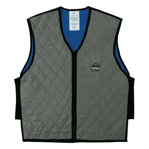 Chill-Its 6665 Evaporative Cooling Vests, Medium, Gray Chill-Its 6665 Evaporative Cooling Vests, Medium, Gray