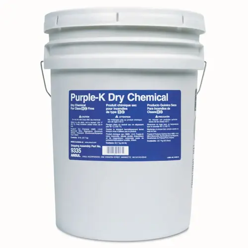 Purple-K Dry Chemical Extinguishing Agent, 50 lb Pail