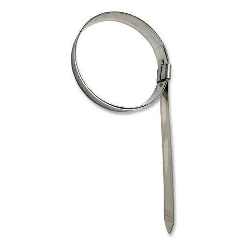 JUNIOR CLAMP 201SS 1/4" X 0.020" 2-3/4" DIAMETER - pack of 100 JUNIOR CLAMP 201SS 1/4" X 0.020" 2-3/4" DIAMETER - pack of 100