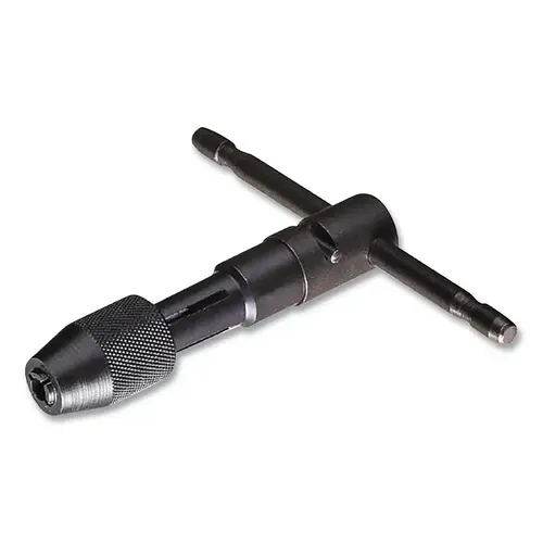 Style 330 T-Handle Tap Wrench, 5 in L, Sizes 7/32 in to 1/2 in, T14 Style 330 T-Handle Tap Wrench, 5 in L, Sizes 7/32 in to 1/2 in, T14