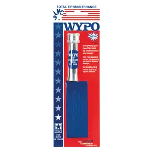 WYPO TTM-1 TTM Line Tip Cleaner Kits, No.6 - 26, With Tip Resurfacing Tool - pack of 24