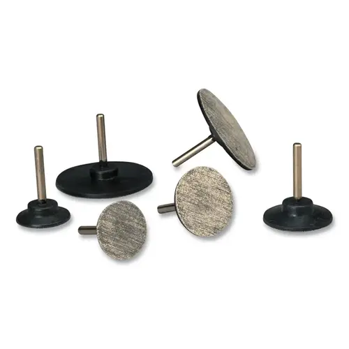 Hook and Loop Holder Pad, 5 in dia - pack of 10 Hook and Loop Holder Pad, 5 in dia - pack of 10